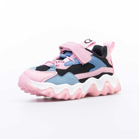 344356-71 Кроссовки для девочки роз-чер-гол