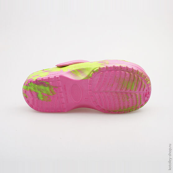525003-02 Пляжная обувь розовая для девочки розовый фото №3