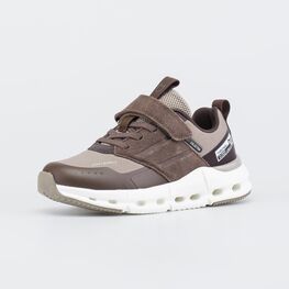 344559-14 Кроссовки с материалом софтшелл и облачной амортизацией для мальчики коричневый