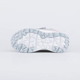 454871-42 Мембранные ботинки с LED для девочки серый фото №3