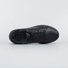 732332-26 Полуботинки кожаные черные для мальчики черный фото №4