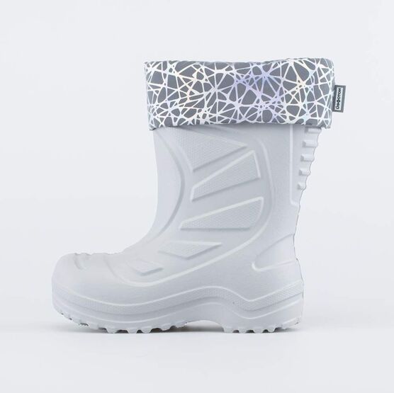 365145-14 Сапоги из ЭВА утепленные серый для девочки серый фото №2