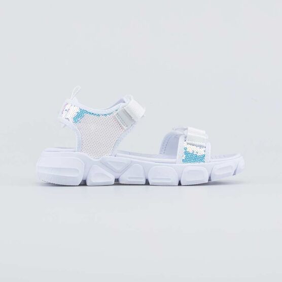 724033-12 Пляжная обувь для девочки белый фото №2