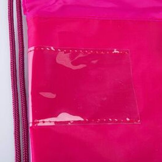 02808075-20 Мешок для сменной обуви Тропики для девочки розовый + зеленый фото №2