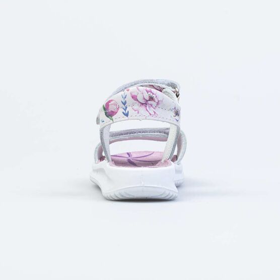 422076-21 Босоножки для девочки белый фото №5