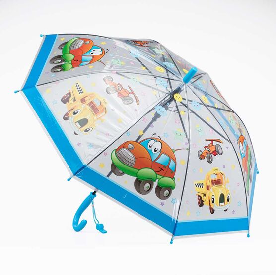 03707074-00 Зонт детский прозрачный для мальчики прозрачный