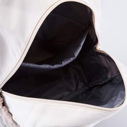 02804400-40 Рюкзак школьный Помпончики для девочки бежевый фото №3