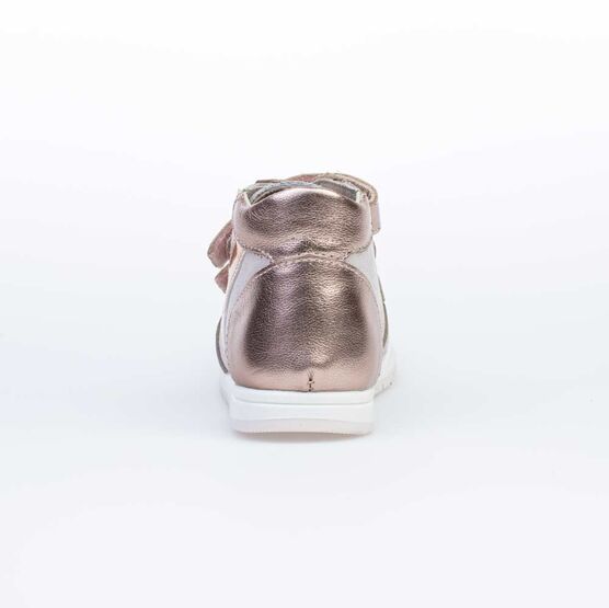 352266-21 Ботинки для девочки бронзовый фото №5