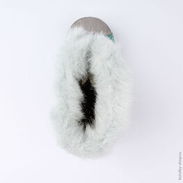367115-41 Валенки для девочки бирюзовый фото №4
