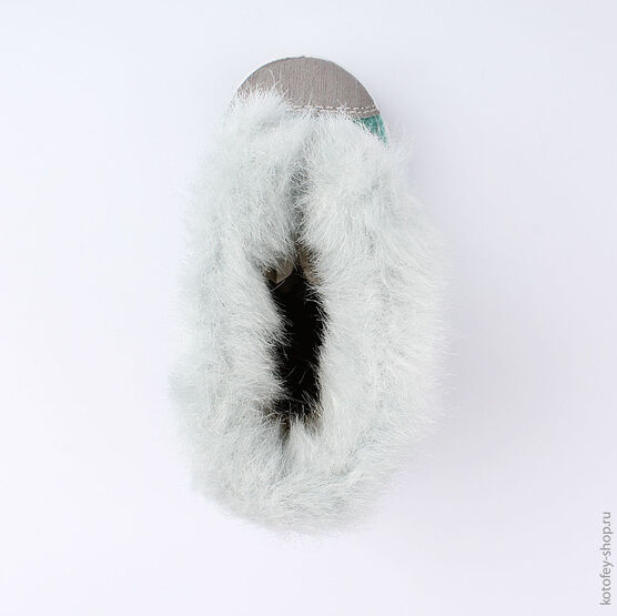 367115-41 Валенки для девочки бирюзовый фото №4