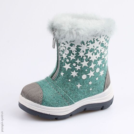 367115-41 Валенки для девочки бирюзовый