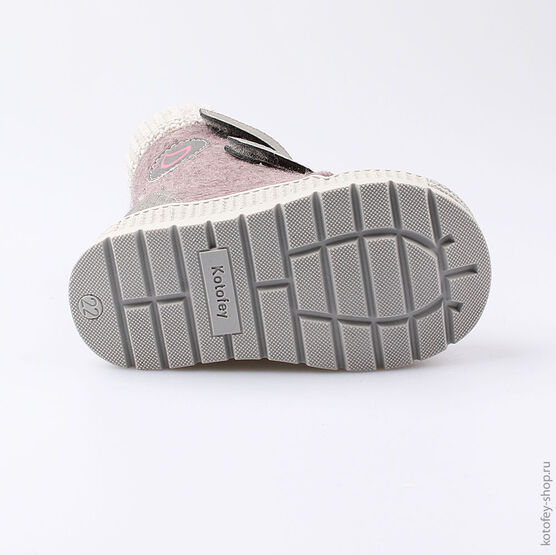 157003-43 Валенки для девочки сиреневый фото №3