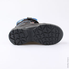 654944-42 Мембранные ботинки для мальчики чер-син фото №3