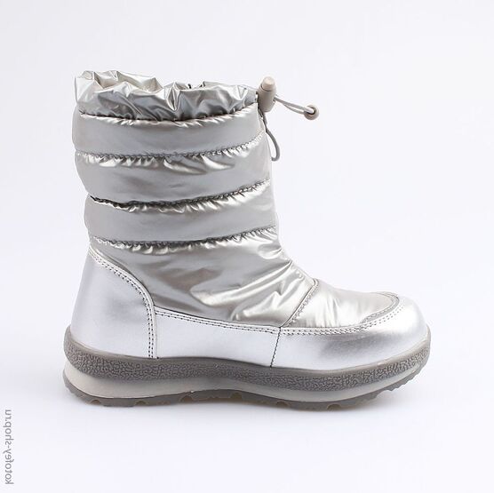 664921-42 Мембранные сапожки для девочки серебрист. фото №2