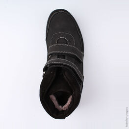 752121-51 Сапожки для мальчики черный фото №4