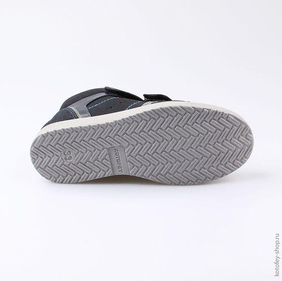 552117-33 Ботинки для мальчики светло-синий фото №3