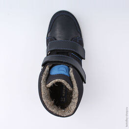 552117-33 Ботинки для мальчики светло-синий фото №4