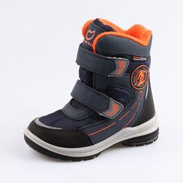 454985-41 Мембранные ботинки для мальчики син-ора