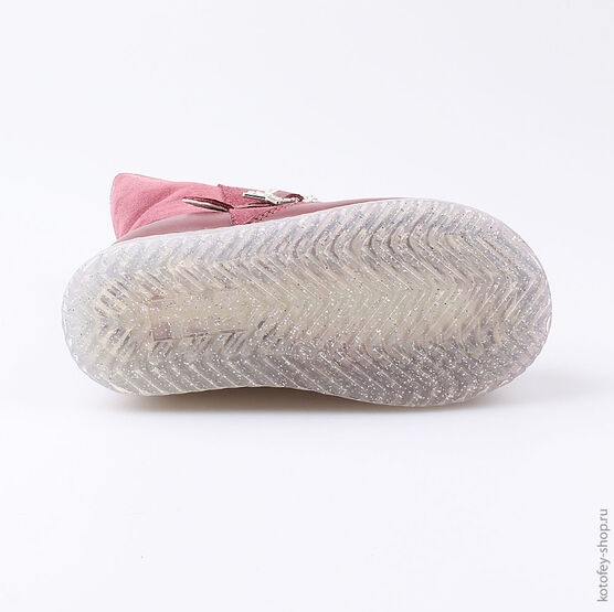 362095-51 Сапожки для девочки бордовый фото №3