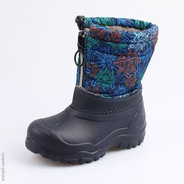 364024-43 Сноубутсы для мальчики светло-синий