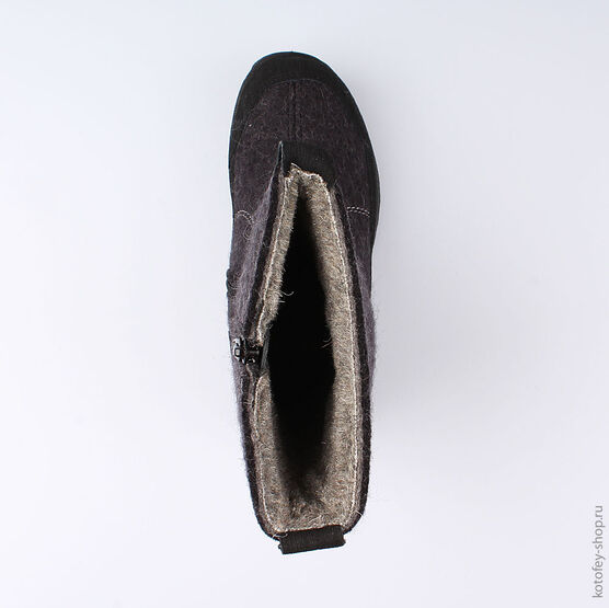 667024-41 Валенки для мальчики черный фото №4