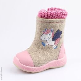 167043-42 Валенки для девочки серый