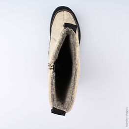 667024-42 Валенки для мальчики серый фото №4