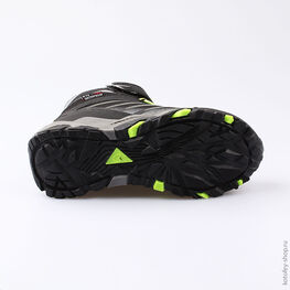 654965-41 Мембранные ботинки для мальчики чер-сал фото №3