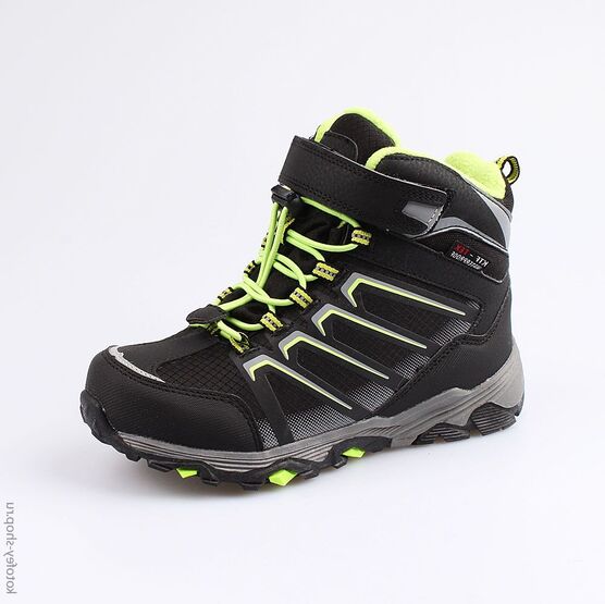 654965-41 Мембранные ботинки для мальчики чер-сал