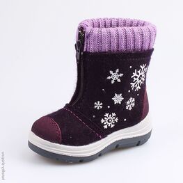 367111-42 Валенки для девочки фиолетовый