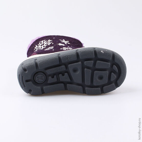 367111-42 Валенки для девочки фиолетовый фото №3