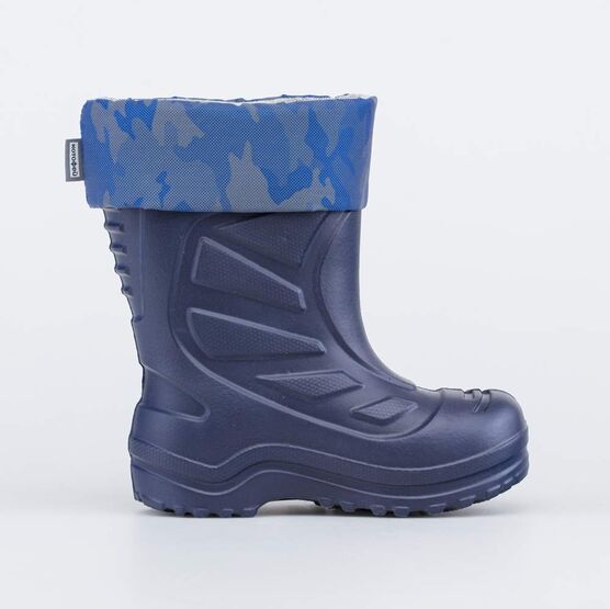 365151-11 Сапоги из ЭВА утепленные темно-синий для мальчики темно-синий фото №2