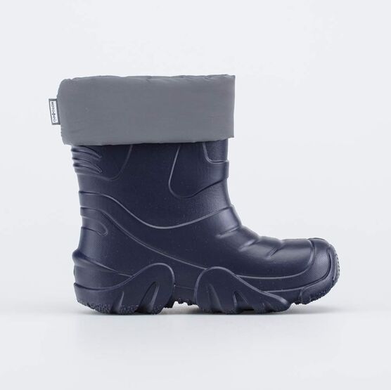 365162-15 Сапоги из ЭВА утепленные черный для мальчики темно-синий фото №2