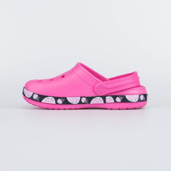 525096-01 Клоги пляжные для девочки розовый фото №2