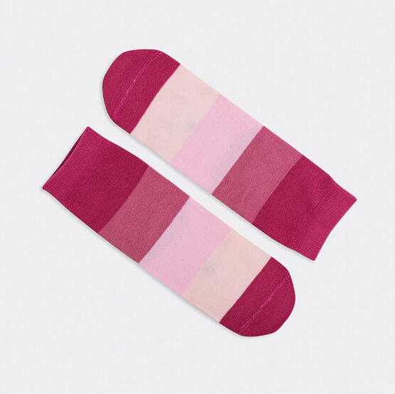 07842475-41 Носки детские с хлопком фиолетовые для девочки фиолетовый фото №3