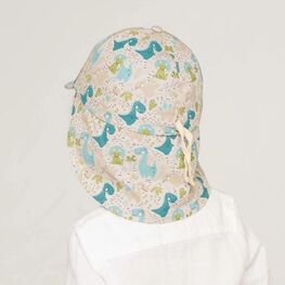 07711316-40 Панама-кепка удлиненная ДИНО для мальчики бежевый фото №2