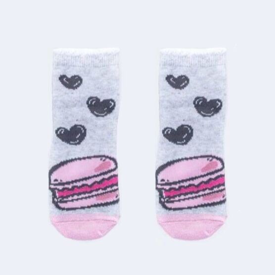 07842505-40 Носки с тормозами для девочки в ассортименте (1 пара) для девочки разноцветный фото №5