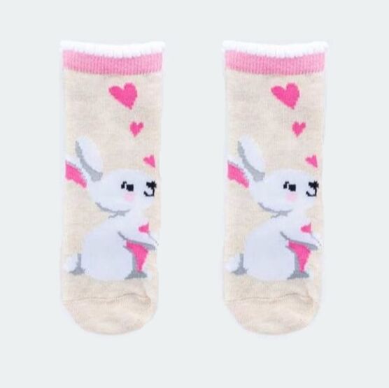 07842505-40 Носки с тормозами для девочки в ассортименте (1 пара) для девочки разноцветный фото №6