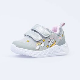 144136-72 Кроссовки для девочки серый