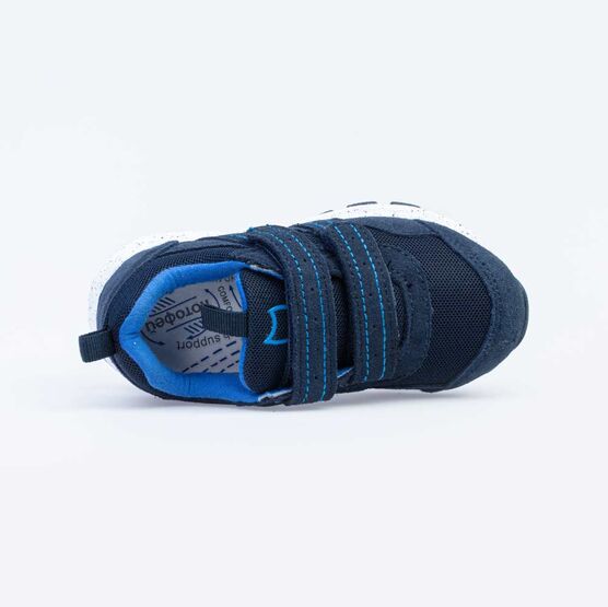 144133-71 Кроссовки на липучках для мальчики светло-синий фото №4