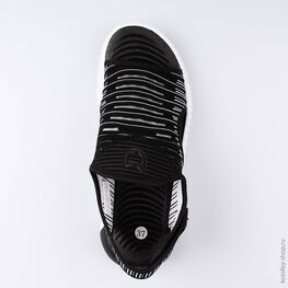 721001-02 Пляжная обувь для мальчики чер-сер фото №4