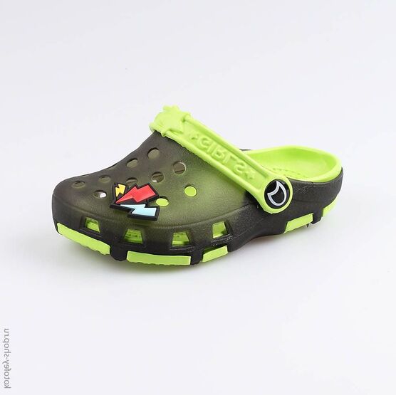 325088-02 Сабо пляжные для мальчики сер-сал