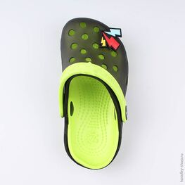 325088-02 Сабо пляжные для мальчики сер-сал фото №4