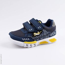 544069-71 Кроссовки для мальчики син-жел