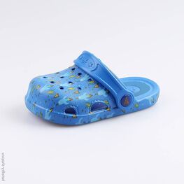 325080-01 Клоги пляжные для мальчики син-гол