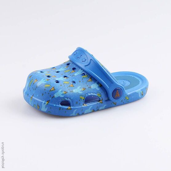 325080-01 Клоги пляжные для мальчики син-гол