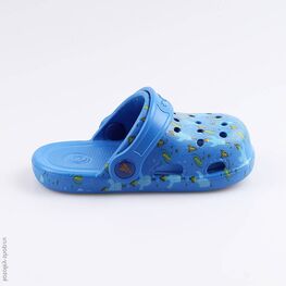 325080-01 Клоги пляжные для мальчики син-гол фото №2