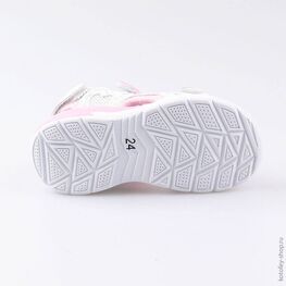 124001-11 Пляжная обувь для девочки персиковый фото №3