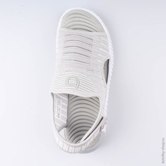 521001-03 Пляжная обувь для девочки серый фото №4