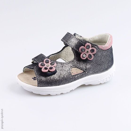 322049-24 Босоножки для девочки светло-синий